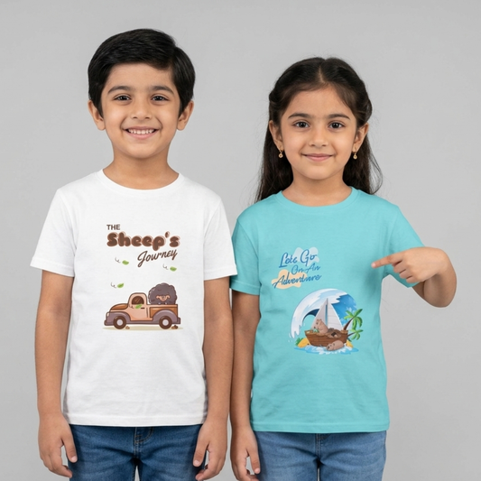 Adventure Series Kids T-Shirts (Pack of 2)
