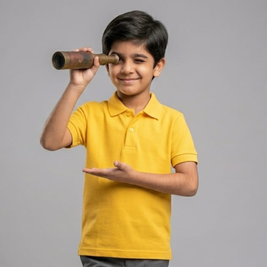 Yellow Plain Polo